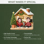 6032OUK4 couple with cat ornament personalized acrylic xmas ornaments 6032OTZZD