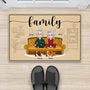 6039DUS2 dogs welcome doormats personalized gifts for couples with dogs 6039D6HNC
