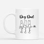 6080MUS1 personalized mugs with dogs unique gifts for dog lovers 6080M6PMC