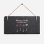 6082AUK1 personalised slate garden sign for grandmamum on mothers day 6082ae6h5a