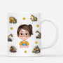 6088MUS3 coffee mugs with initials_ personalized gifts for kids 6088M3TZK