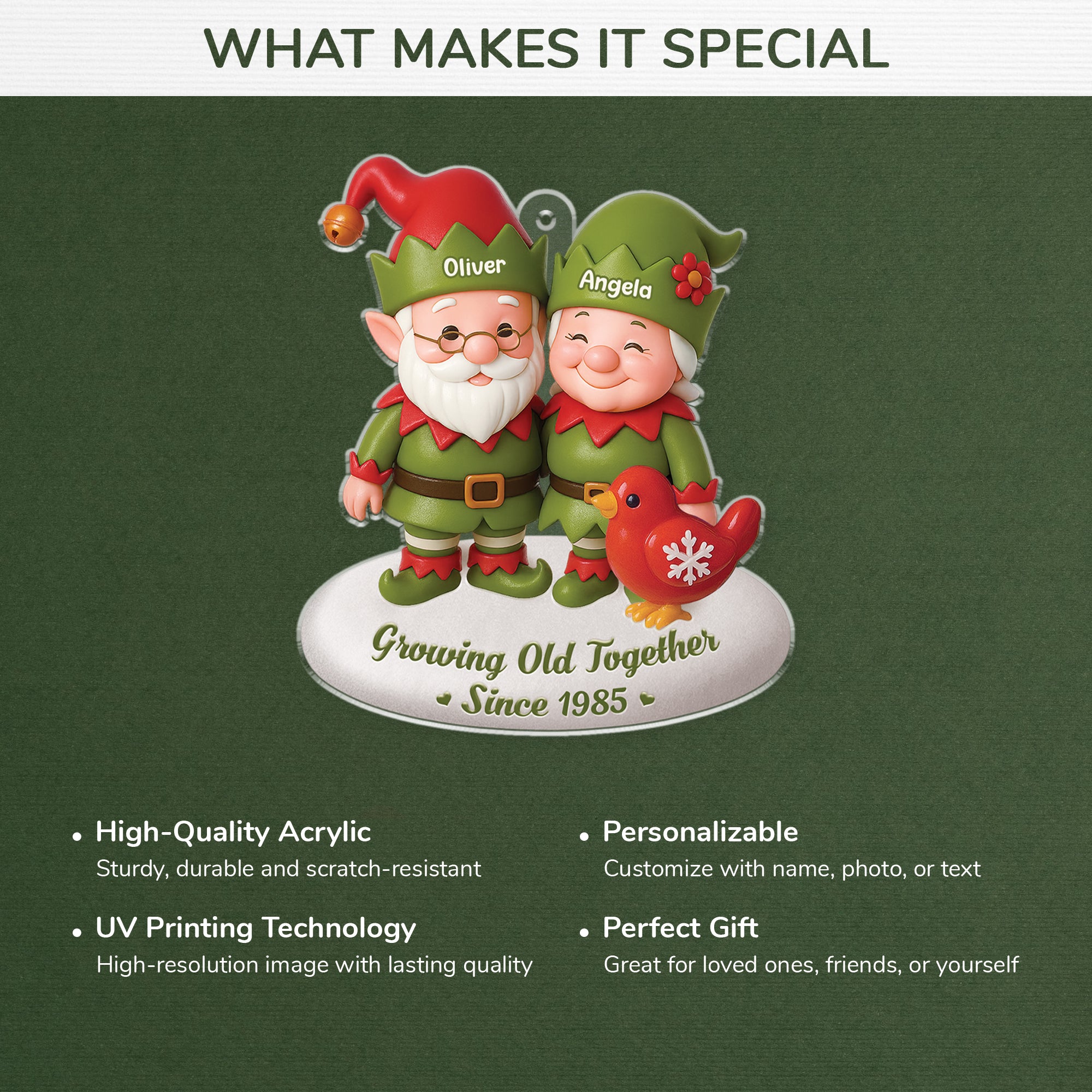 6092OUS4 3d printing effect acrylic growing old together since ornament custom xmas gifts_ for couples 6092OKHZG_5467d7c7 db0a 493b be36 a7809ec08712