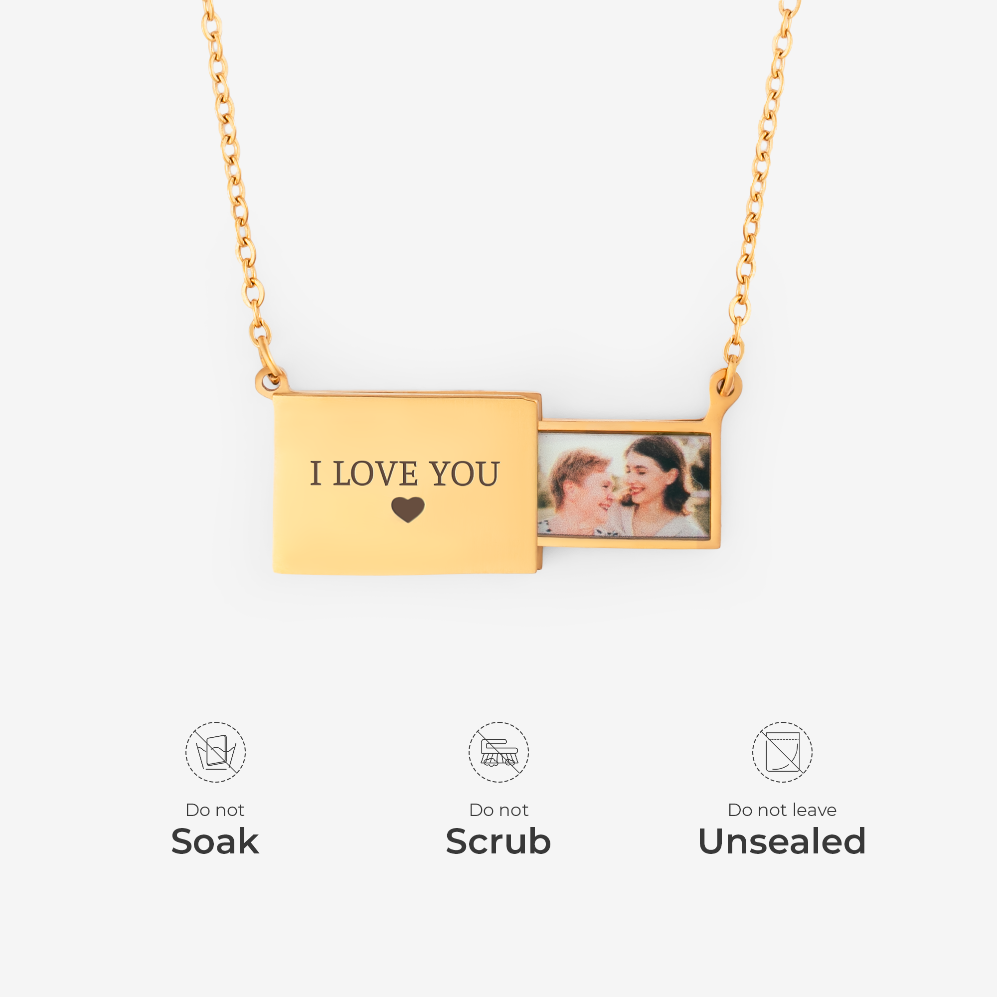 6115JUS1 envelope photo necklace custom engraved necklace_ 6115J0L5A_4