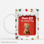 6119MUS1 3d printing effect paws off christmas mugs custom cat lover gifts 6119MTTZD