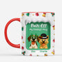 6119MUS2 3d printing effect paws off christmas mugs custom dog lover gifts 6119MTTZC