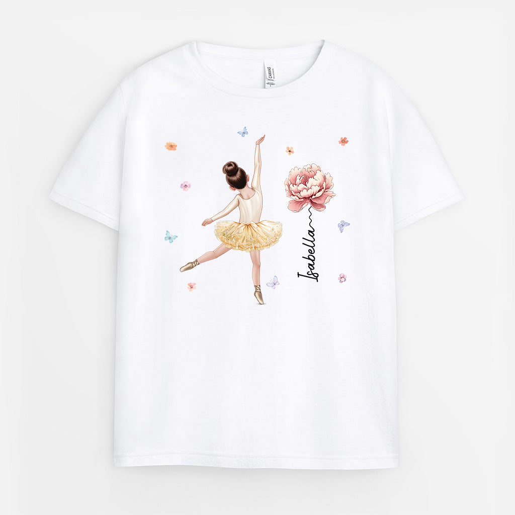 6132AUS1 ballet dancer shirts personalized gifts for kids 6132A8QMK