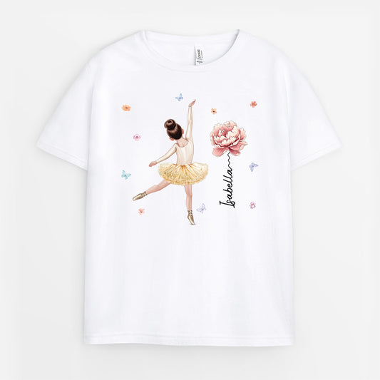 6132AUS1 ballet dancer shirts personalized gifts for kids 6132A8QMK