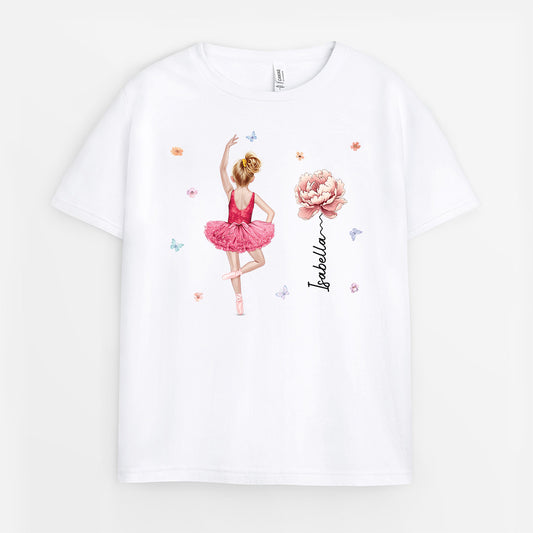 6132AUS2 ballet dancer shirts personalized gifts for kids 6132A8QMK