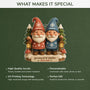 6151OUS4 3d printing effect custom acrylic christmas ornaments gifts for gay couples 6151OKTMG