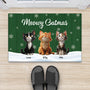 6155DUS2 personalized christmas doormat_ xmas gifts for cat lovers 6155DTTND
