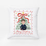 6164PUS2 merry and bright pillow personalized christmas gifts for him her 6164PKP5A