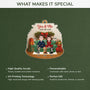 6168OUS4 3d printing effect custom acrylic xmas ornaments gifts for couples with cats 6168OKHCD