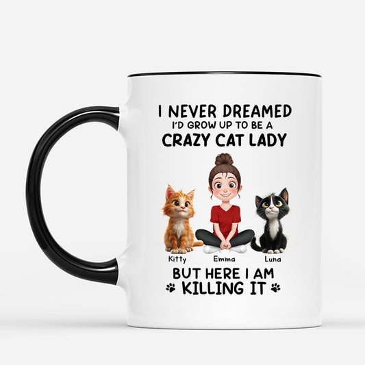 6180MUS2 funny crazy cat lady mug_ personalized cat mom gifts 6180MTQZD