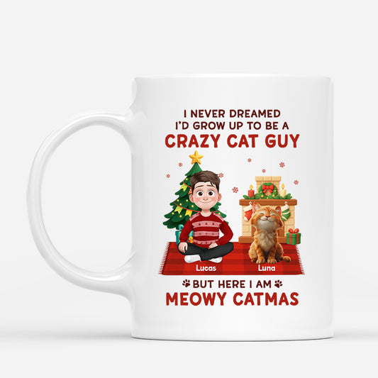 6186MUS1 funny crazy cat lady mug_ custom christmas gifts for cat moms 6186MTLZD_1
