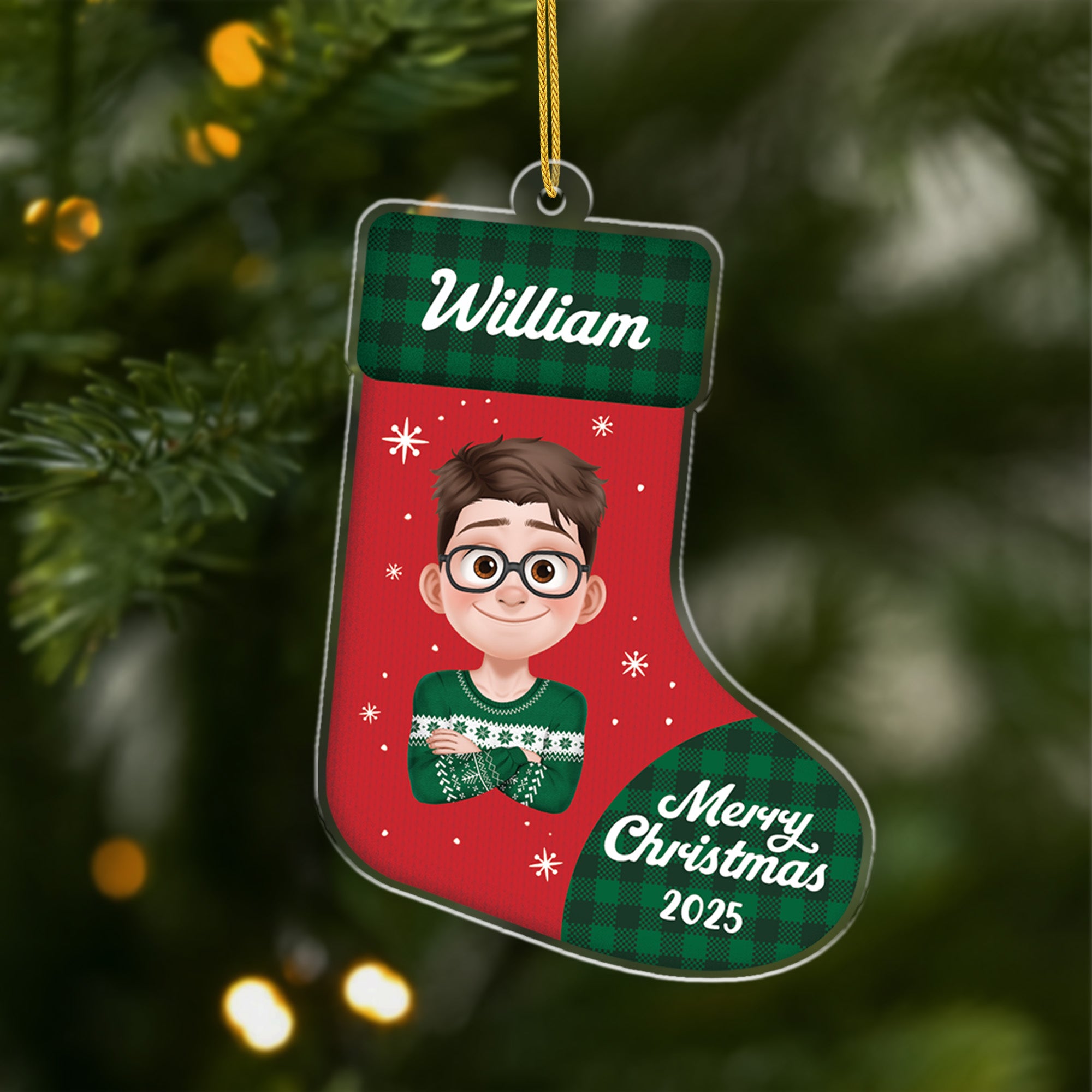6202OUS1 acrylic christmas stocking ornaments custom gifts for him her 6202OKTQB