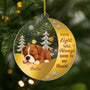 6215OUK1 acrylic dog memorial ornament personalized gifts for dog owners 6215o6stc