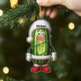 6219OUS2 3d printing effect acrylic christmas pickle ornament personalized xmas gifts 6219O6V5A