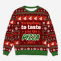 6240WUS1 personalized ugly christmas sweater funny gifts for pizza lovers 6240W