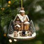 6257OUS1 3d printing effect acrylic christmas house ornaments custom gifts for cat lovers 6257OKQ5D