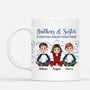 6263MUS1 brothers sisters forever linked together mug custom family gifts 6263M3QME