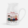 6263OUK1 personalised family forever linked together flower vase 6263o3qmi