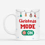 6279MUS2 christmas mode on mug personalized xmas gifts for her him 6279MTMAA