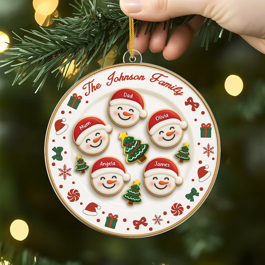 6301OUk1 3d printing effect acrylic christmas cookie ornaments_ custom family gifts 6301OKLNI_2