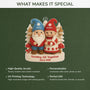 6315OUS4 3d printing effect acrylic gnome couple ornament personalized christmas gift 6315O8MNG