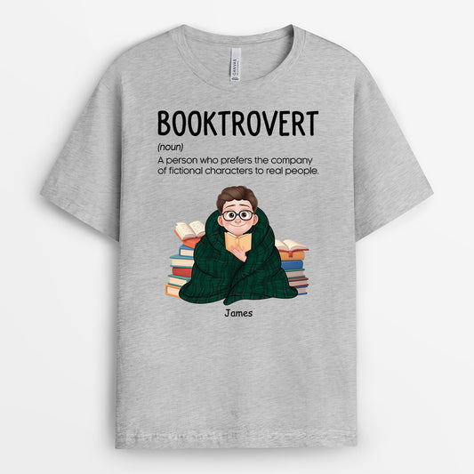 6323AUS1 funny booktrovert shirt personalized gifts for book lovers 6323AKL5A_2