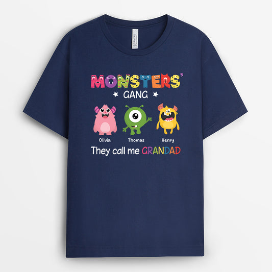 6327AUk1 monsters gang shirt personalized gifts for grandma and grandpa 6327A6LAB_2