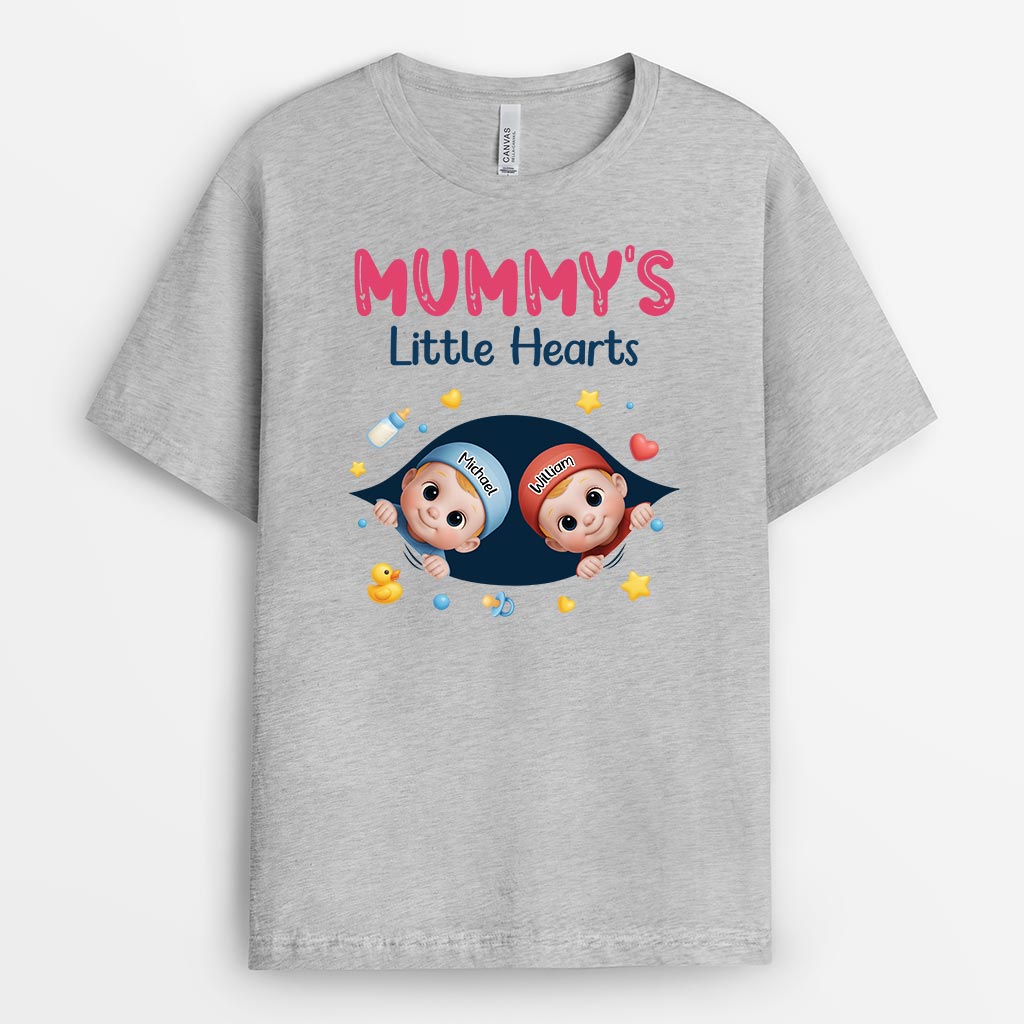 6330AUk1 mommys little heart shirt personalized gifts for mom to be 6330A6LWA_2