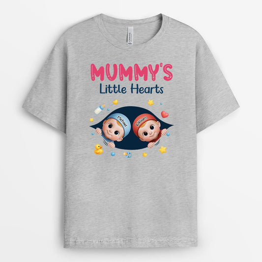 6330AUk1 mommys little heart shirt personalized gifts for mom to be 6330A6LWA_2