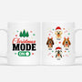 6332MUK1 christmas mode on mug with dog custom gifts for dog lovers 6332M6YCC