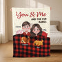 6336BUS2 personalized couple blankets cute gifts for dog lovers_ 6336BTP5C