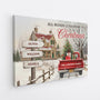 6340CUS2 personalized family canvas with names christmas gifts for family 6340CTTNI