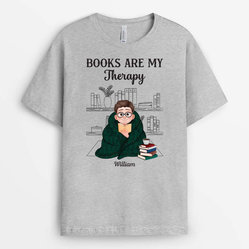 6347AUS2 books are my therapy shirt personalized gifts for book lovers 6347AKT5A_4567446a fc93 4523 ad89 0844e635e9ed