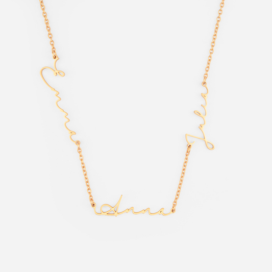 6358JUS1 personalized multiple name necklace unique gifts for him her 6358J0B5A