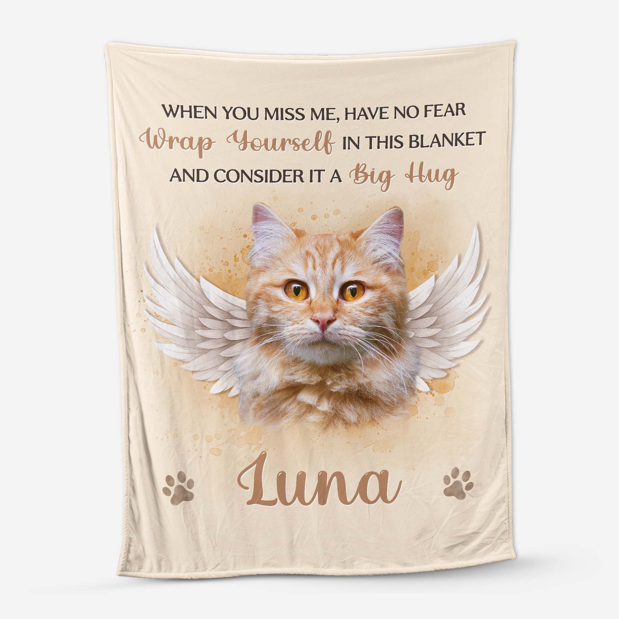 6366BUK1 personalized pet memorial blankets with pictures cat loss gifts 6366BKZND_d289f414 4b3f 4264 a69a e938ce3692c0