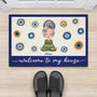 6383DUS1 welcome personalized doormat gifts for yoga lovers women 6383DKLZA_2