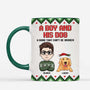 6384MUS2 personalized dog and owner mug christmas gifts for dog lovers 6384MTZZC