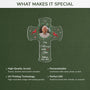 6393OUS4 cross ornament with photo custom memorial gifts for loss of mom dad 6393O8QAB