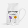 6404OUK1 personalised there is you flower vase for female best friends 6404ocv5a_2