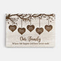 6417CUS1 family where life begins and love never ends canvas custom family gifts 6417C6TZI