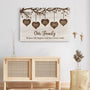 6417CUS3 family where life begins and love never ends canvas custom family gifts 6417C6TZI