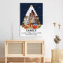6419CUS3 family photo canvas personalized christmas gifts for family 6419C6HAI
