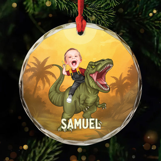 6425OUK1 glass dinosaur christmas ornament_ custom gifts for son daughter 6425O6ZNK_38db5335 2ffe 42e1 a1a1 99bdff9650df