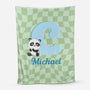 6435BUS1 personalized fleece blankets with names unique gifts for kids 6435BKHMK