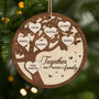 6469OUS1 personalized family tree gifts 2 layered wooden xmas ornaments 6469O3ZMI