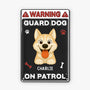 6509EUS1 3d printing effect metal guard dog warning signs custom gifts for dog lovers 6509EKLTC_2