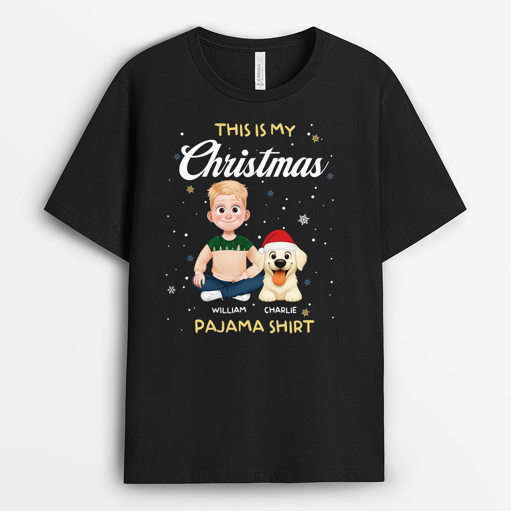 6529AUS2 custom dog shirts for humans this is my christmas pajama shirt 6529ATTQC
